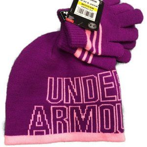 Under Armour Purple Rave Beanie 4-6 years old Girl